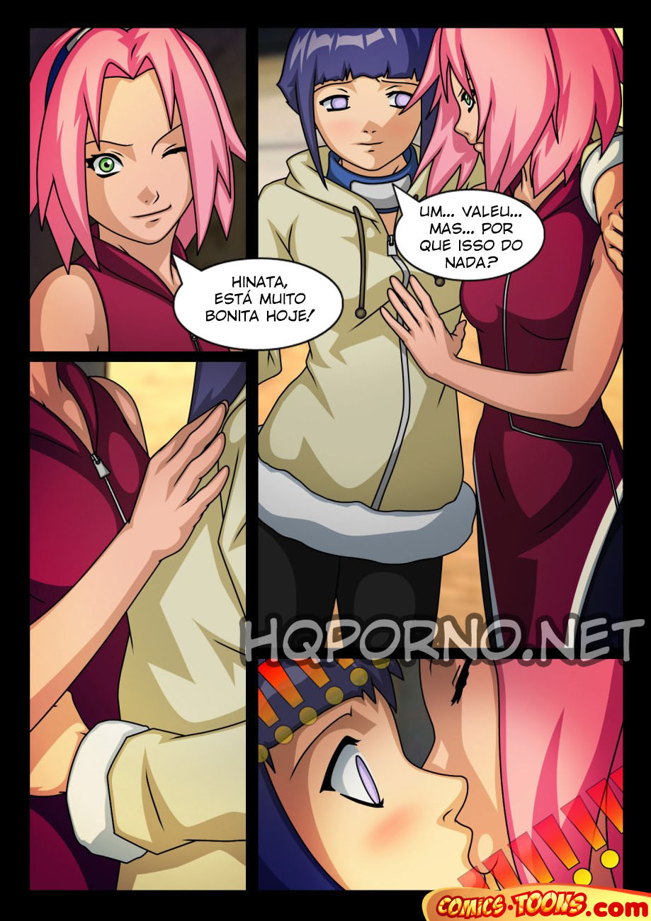 Sakura e Hinata - Prazeres entre amigas