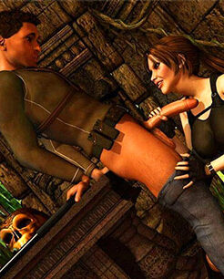 Lara Croft – Putaria no meio da floresta