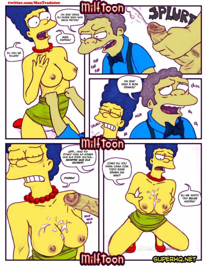 Homer foi banido do bar do Moe