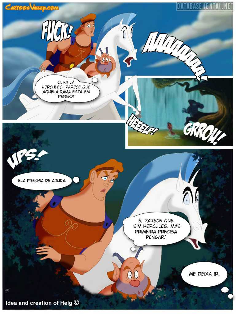 Disney Pornô - Hércules e a Donzela puta