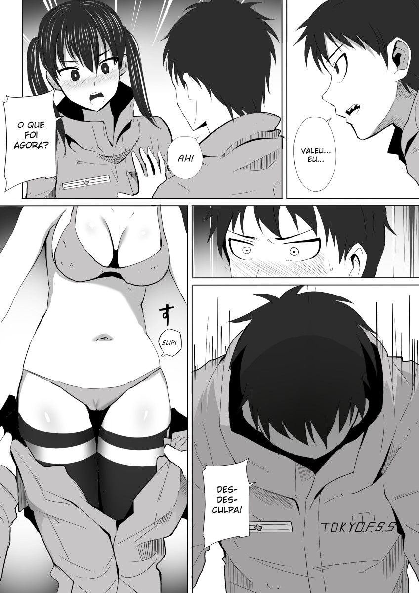 Fire Force Hentai - Shinra e Tamaki fazendo sexo