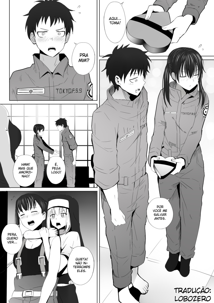 Fire Force Hentai - Shinra e Tamaki fazendo sexo