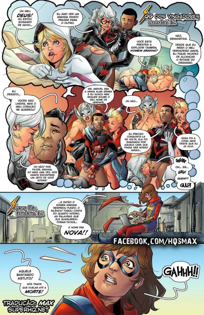 Hentai Marvel - Os grandes heróis da sacanagem