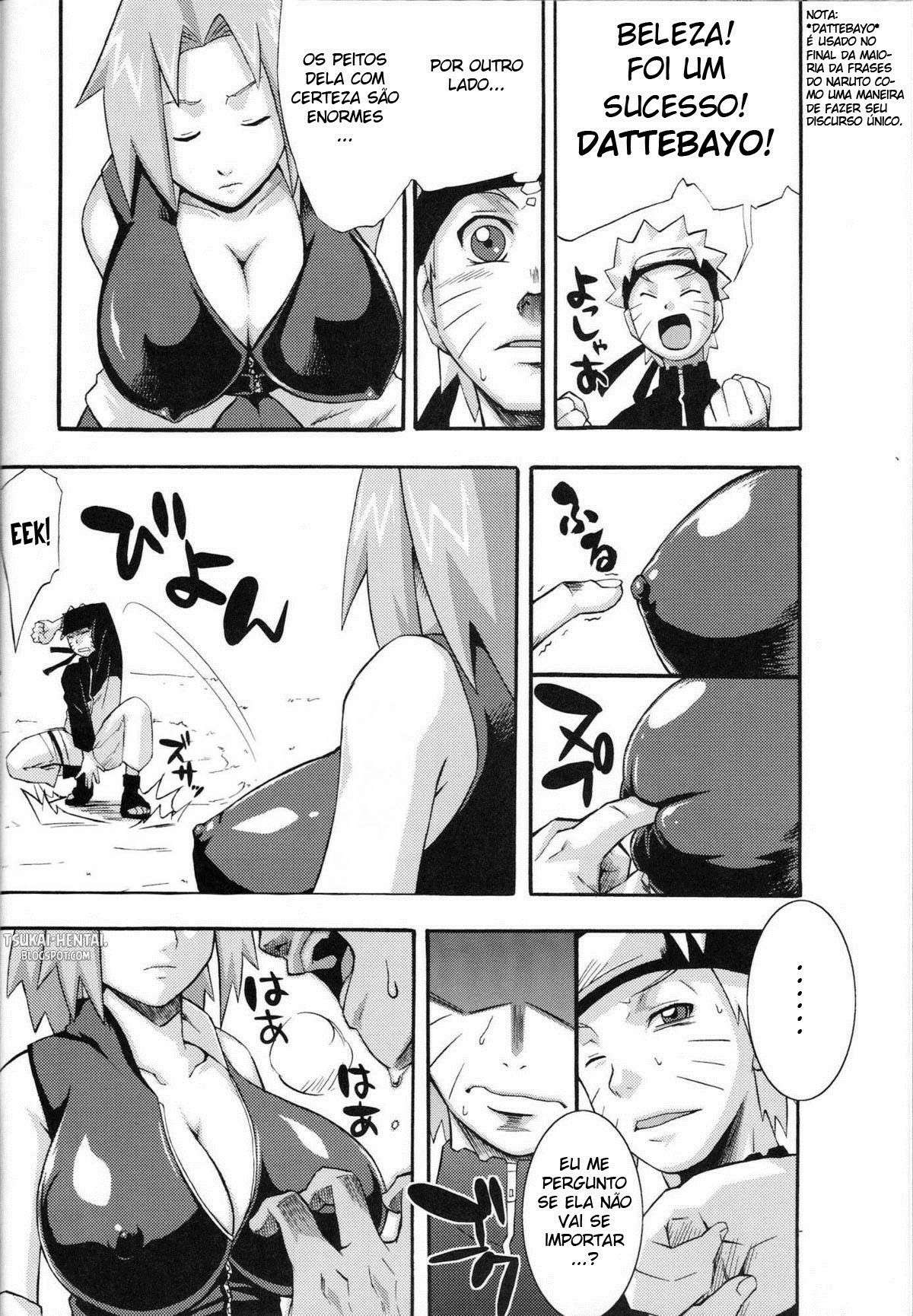 Naruto quer foder a bucetinha da Sakura