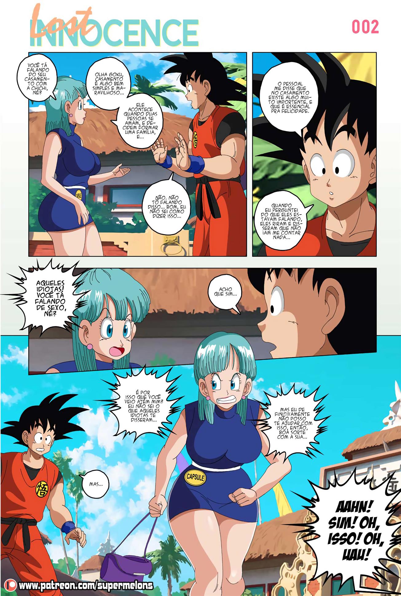 Tirando a inocência de Goku