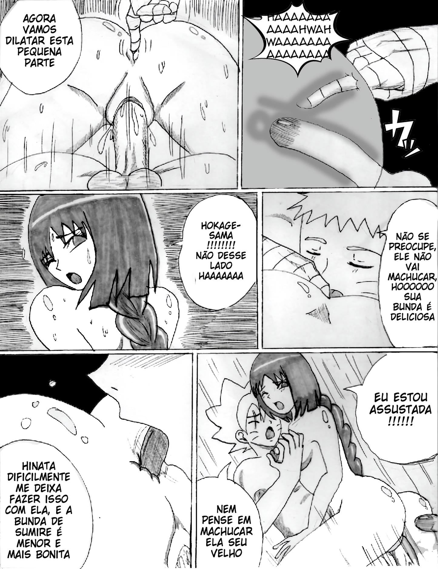 Compartilhando minha namorada com o papai - Boruto Hentai