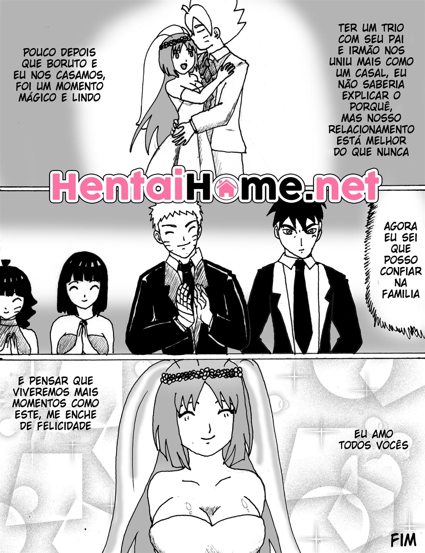 Compartilhando minha namorada com o papai - Boruto Hentai