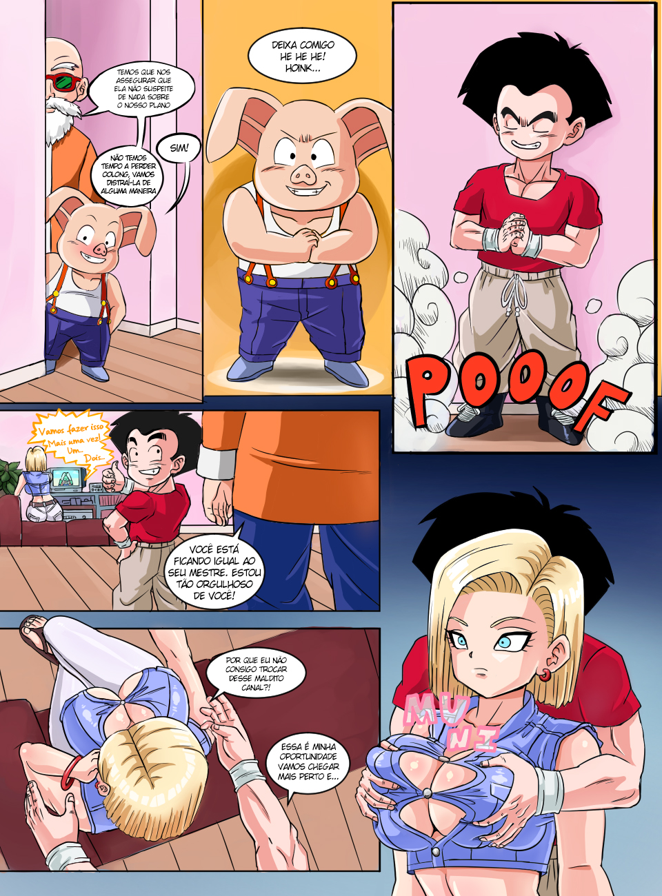 Oolong quer foder a Android 18