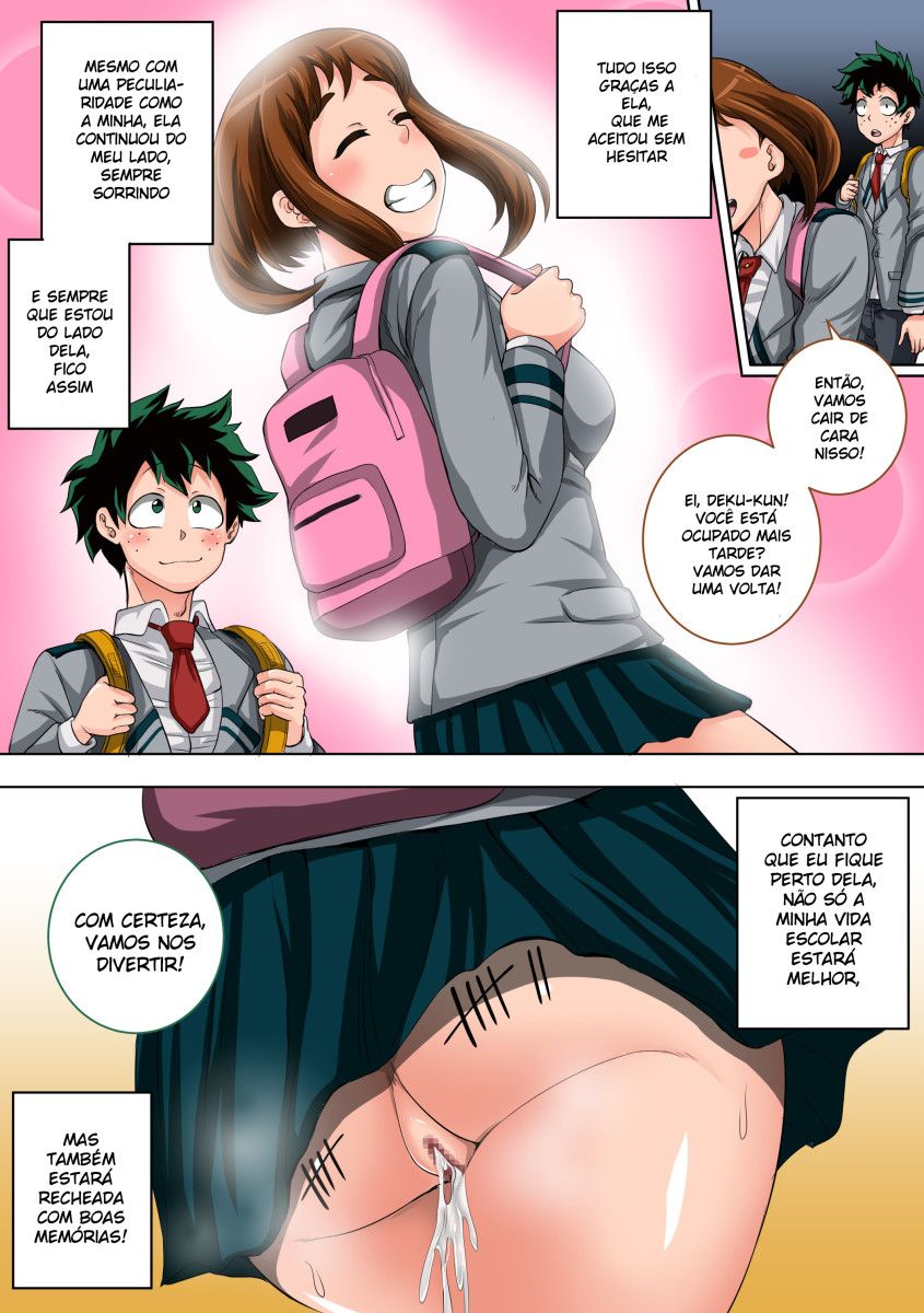 Uraraka Ochako tem um novo brinquedo sexual