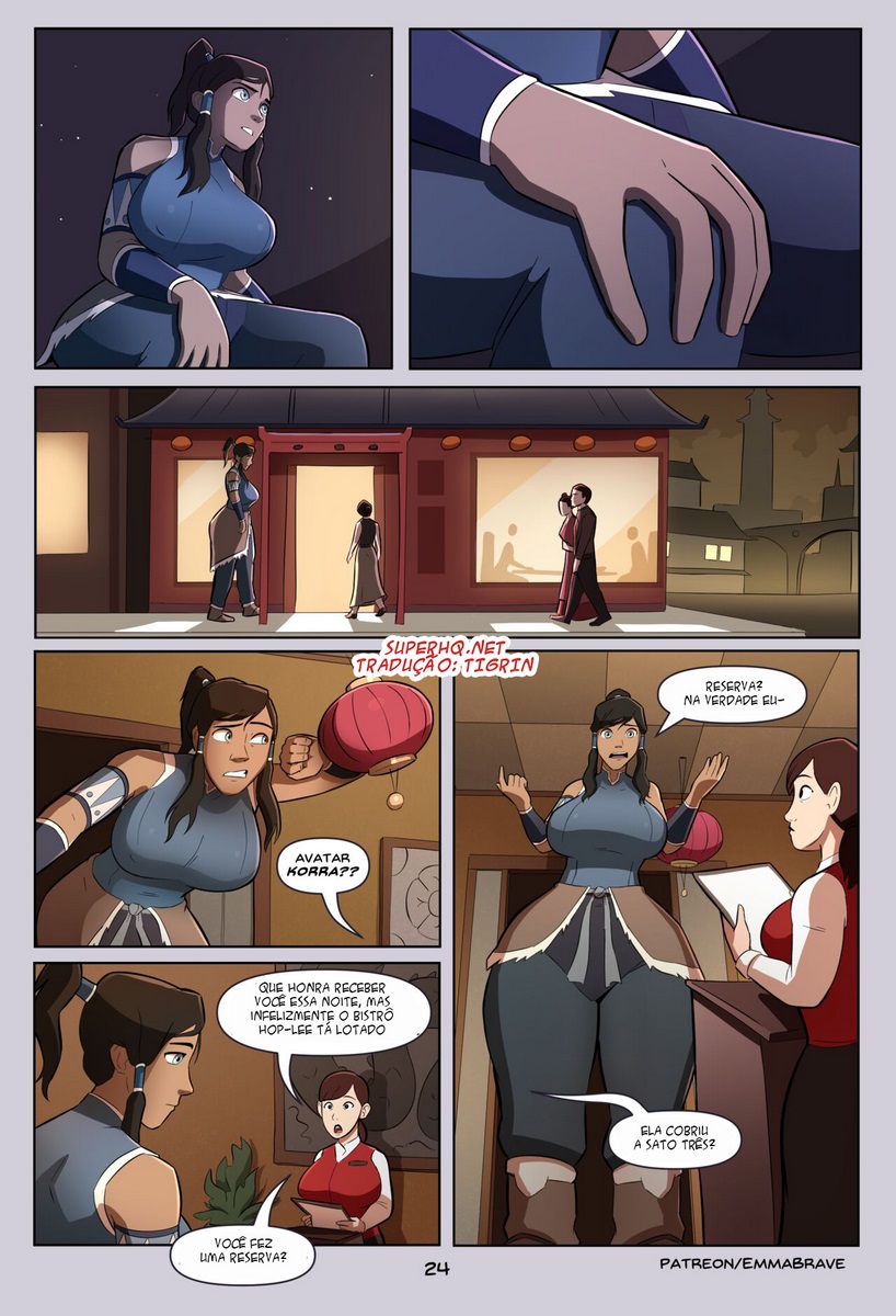 Avatar Korra Porno - Edição Futanari