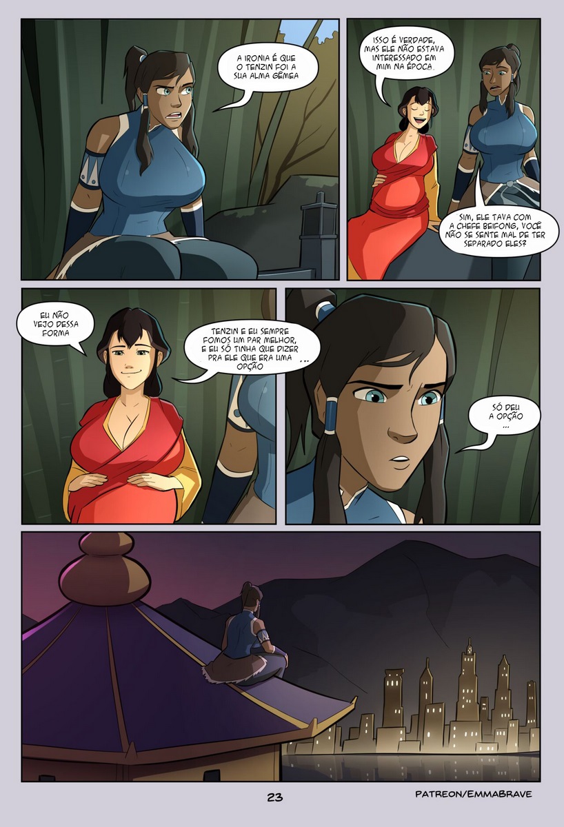 Avatar Korra Porno - Edição Futanari