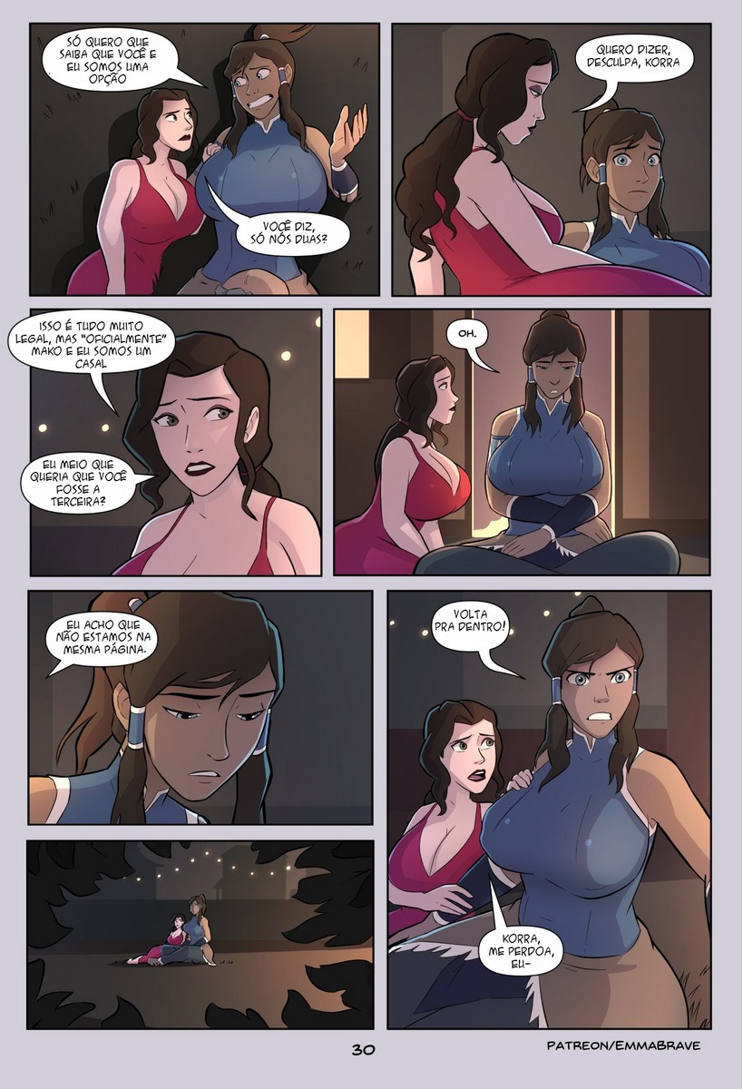 Avatar Korra Porno - Edição Futanari