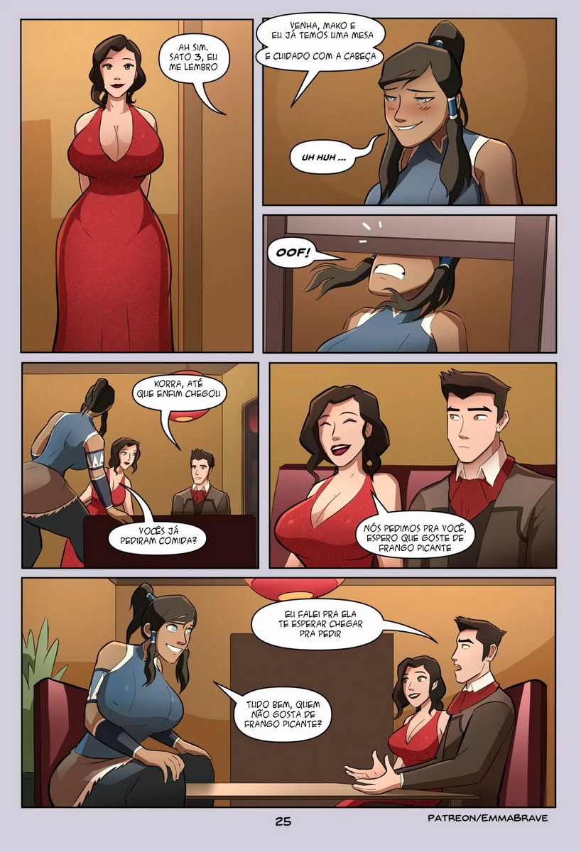 Avatar Korra Porno - Edição Futanari