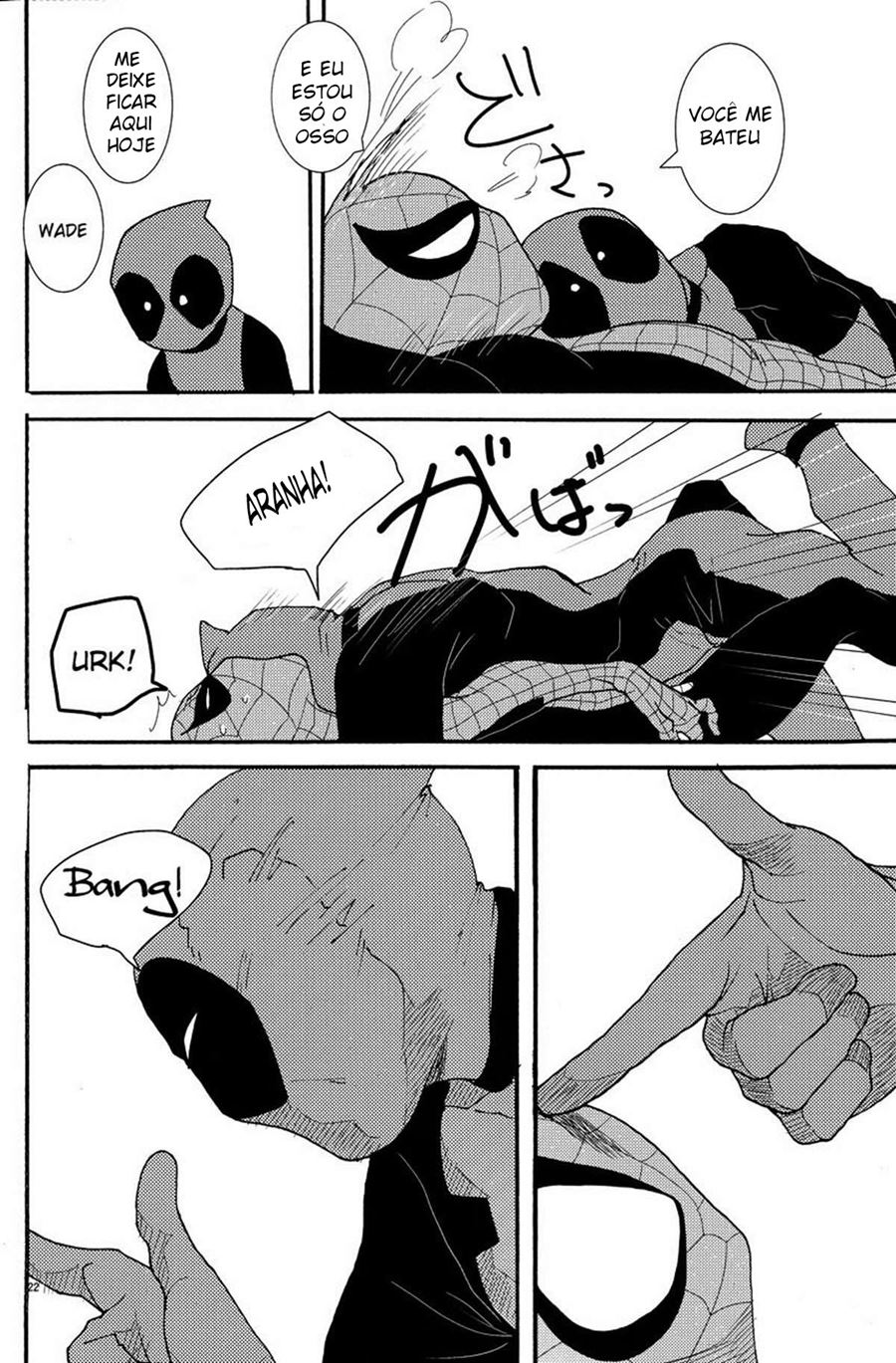 Deadpool e Homem Aranha em um Sexo Gay intenso