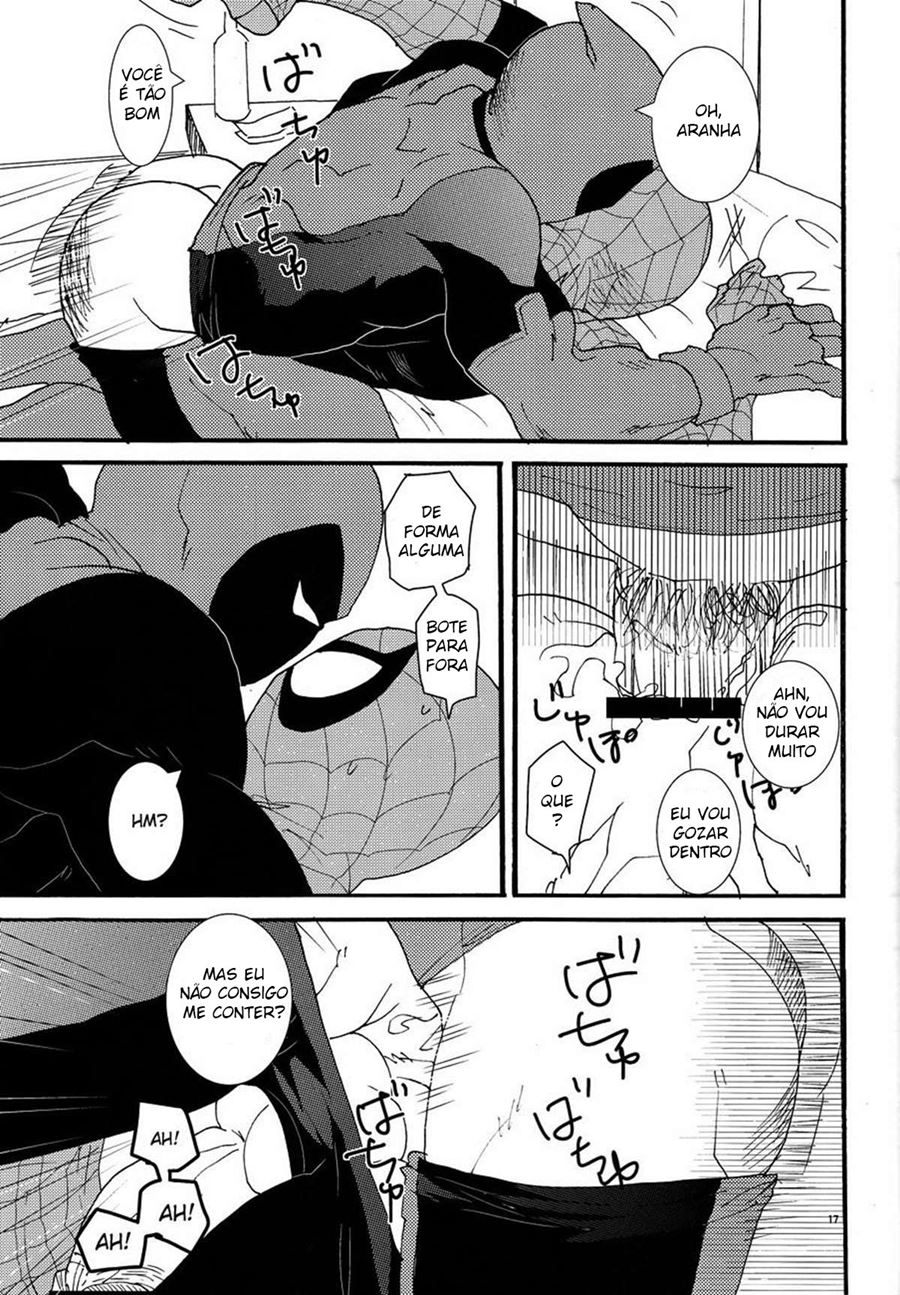 Deadpool e Homem Aranha em um Sexo Gay intenso