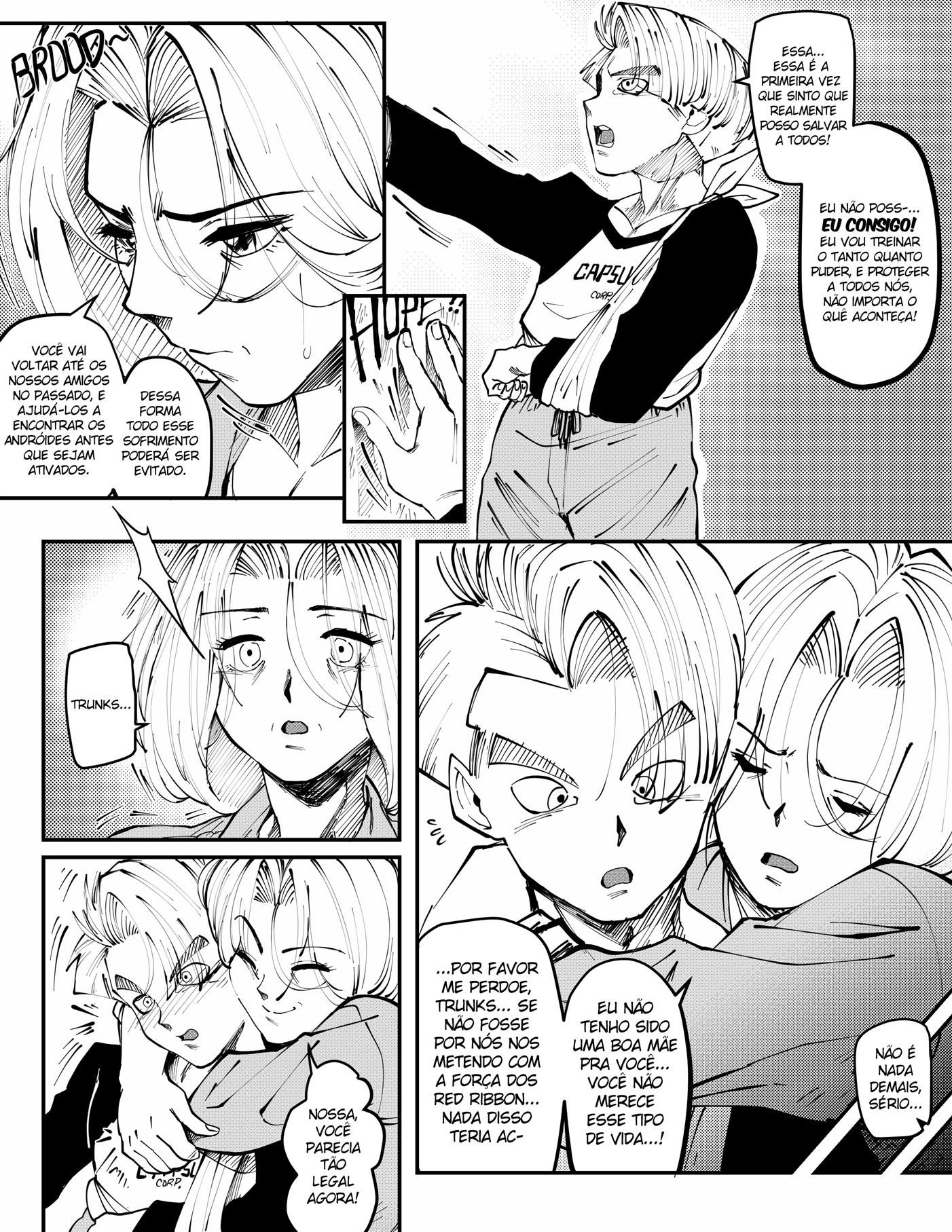 Uma Bulma Sex nos sonhos eróticos de Trunks