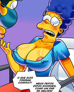 XXX H Q – Os peitões deliciosos da Marge Simpson