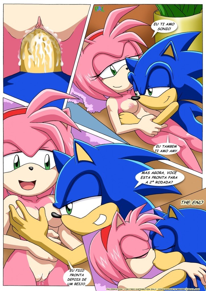 Sonic e Rose em - A bucetinha rosa e gostosa da Rose