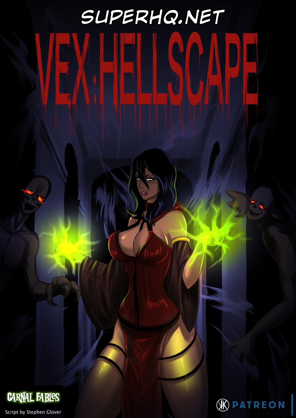 Vex Hellscape - A maravilhosa bruxa peituda