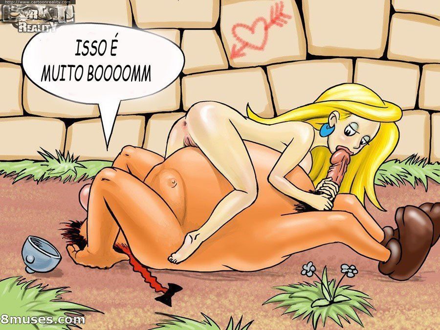 Asterix E Obelix Porno - Paródia de Hentai e Sexo