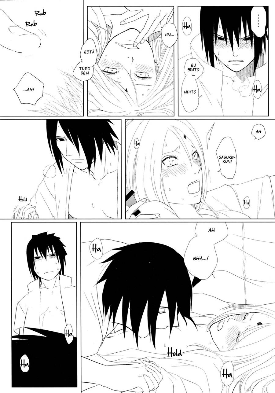 Sasuke e Sakura fazendo sexo