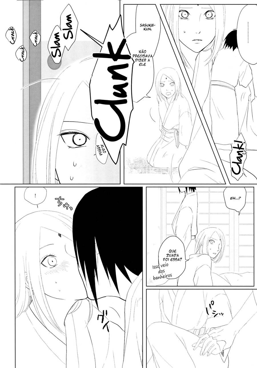 Sasuke e Sakura fazendo sexo