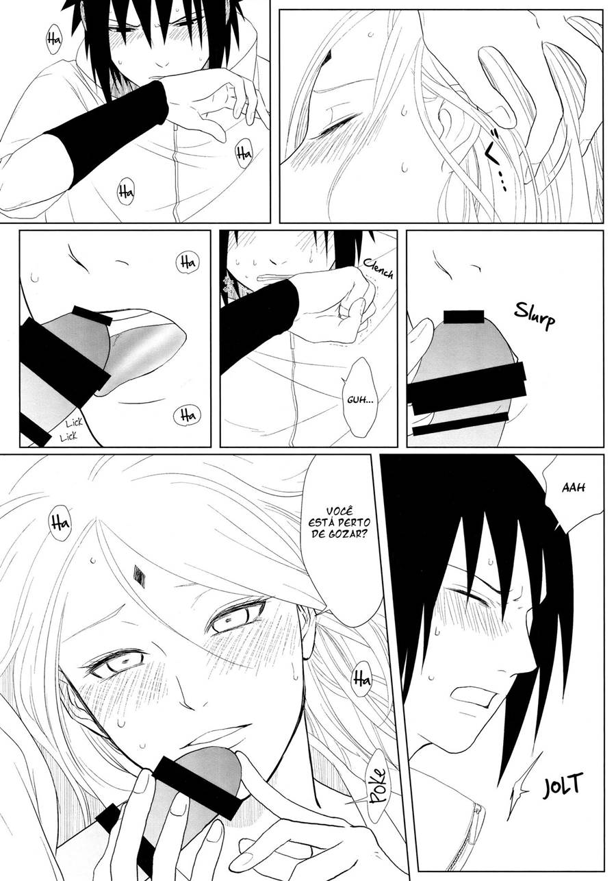 Sasuke e Sakura fazendo sexo