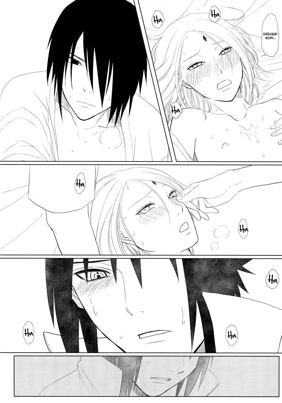 Sasuke e Sakura fazendo sexo