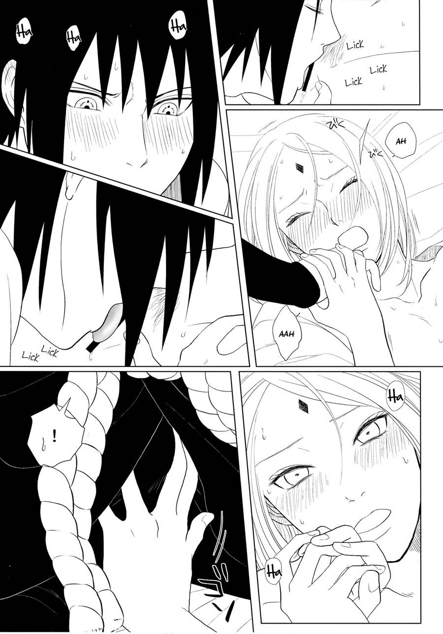 Sasuke e Sakura fazendo sexo