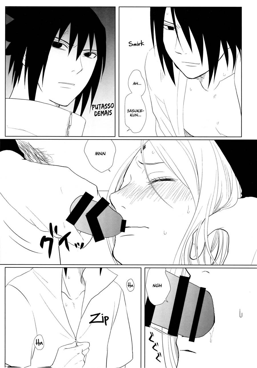 Sasuke e Sakura fazendo sexo