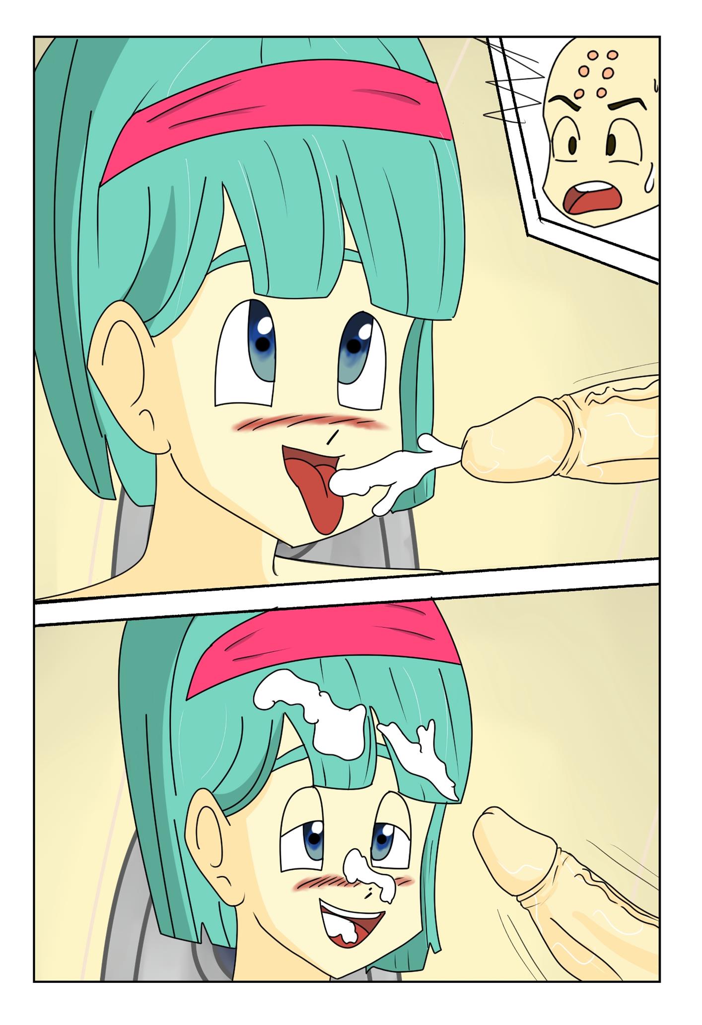 Kuririn Quer Comer O Cu Da Bulma - HQ Hentai Erótico