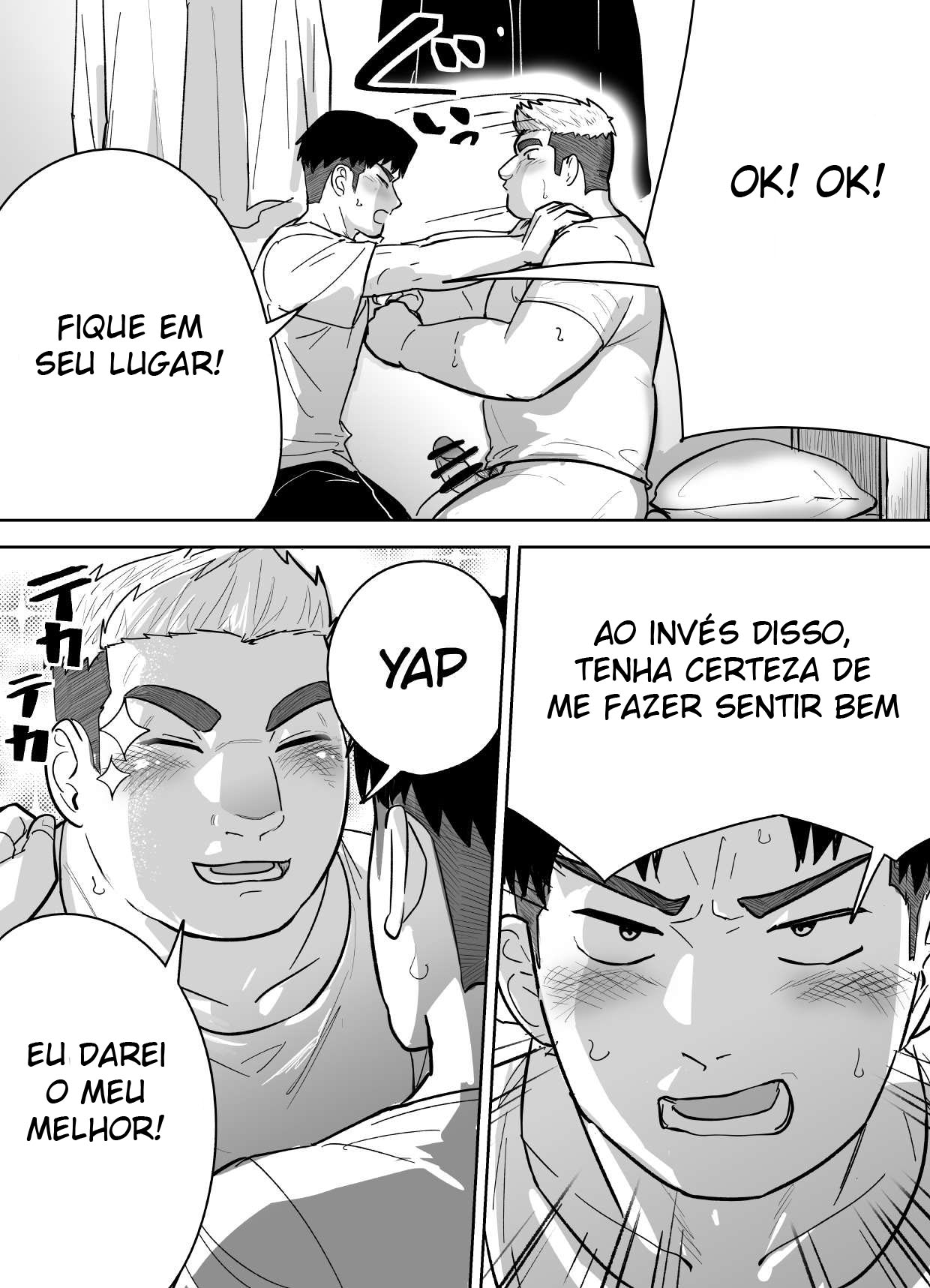 Manga Yaoi Hentai - Recompensando o melhor amigo