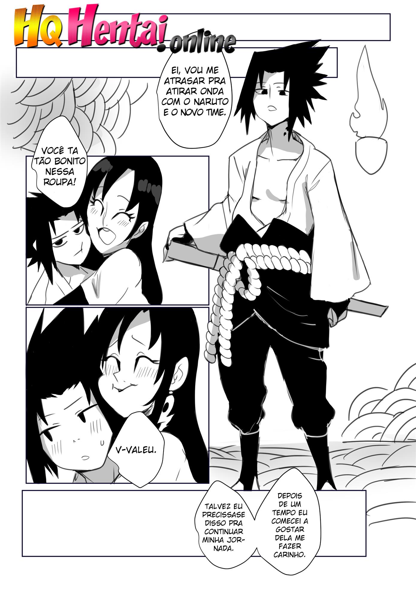 O Segredinho de Orochimaru e Sasuke Hentai