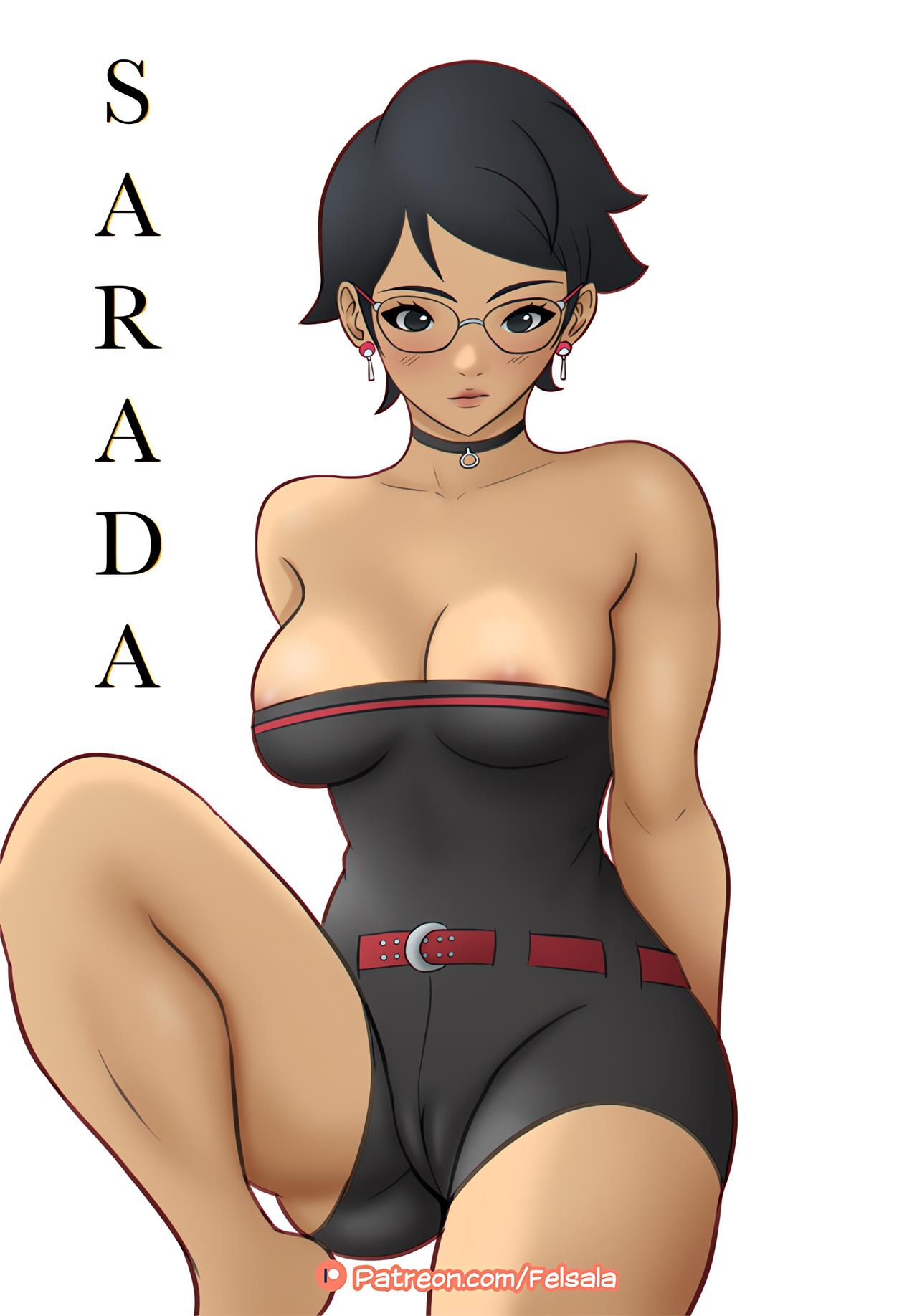 Sarada Hentai - A ninja safada da Aldeia da folha