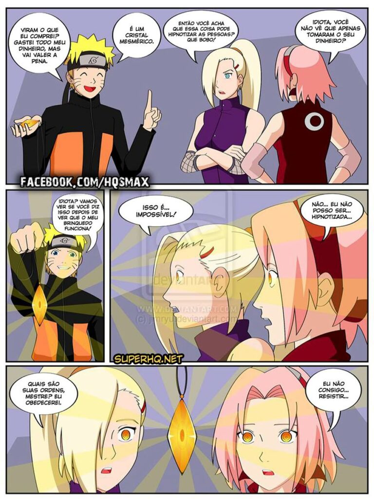 Naruto Hentai - Hipnotizando as Kunoichi gostosas