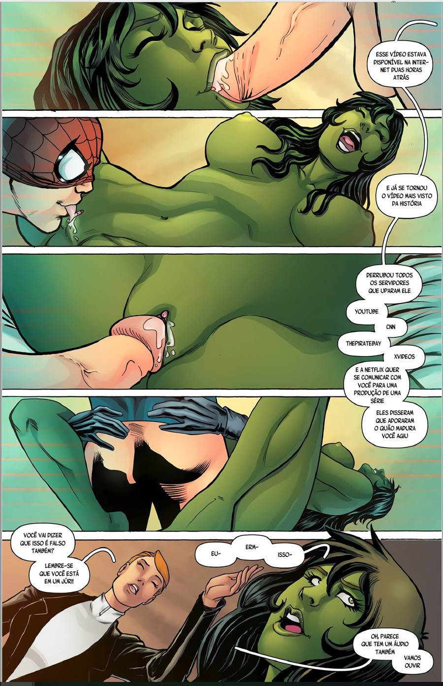 She-Hulk - Hentai da Mulher Hulk
