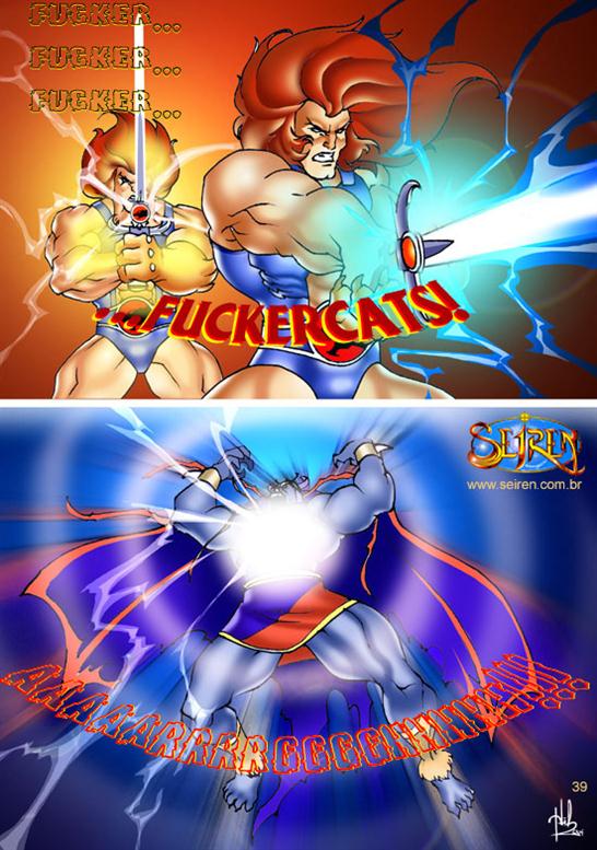 The Fuckercats - Paródia Porno dos Thundercats