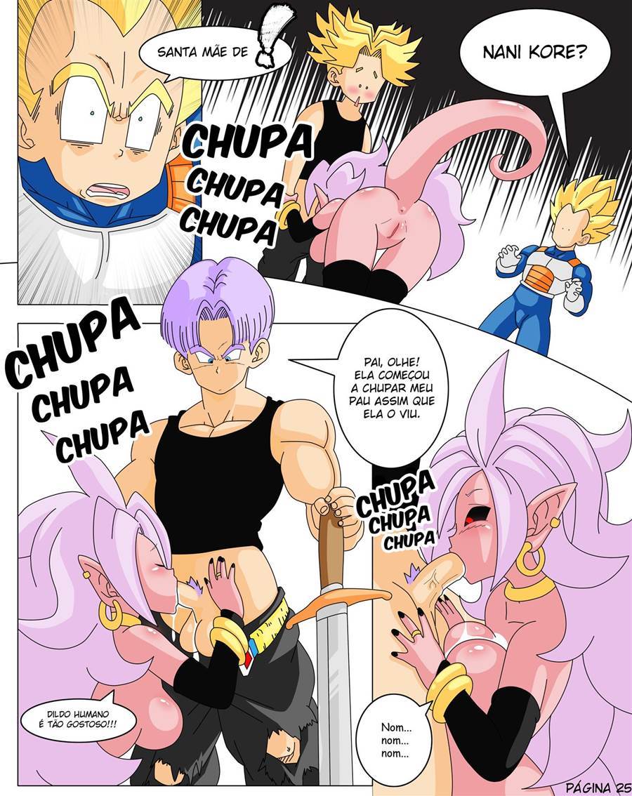 Dragon Ball Hentai - A guerreira do prazer