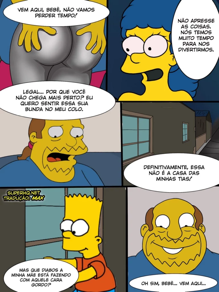 Os Simpsons Porno - Minha mãe é minha Escrava