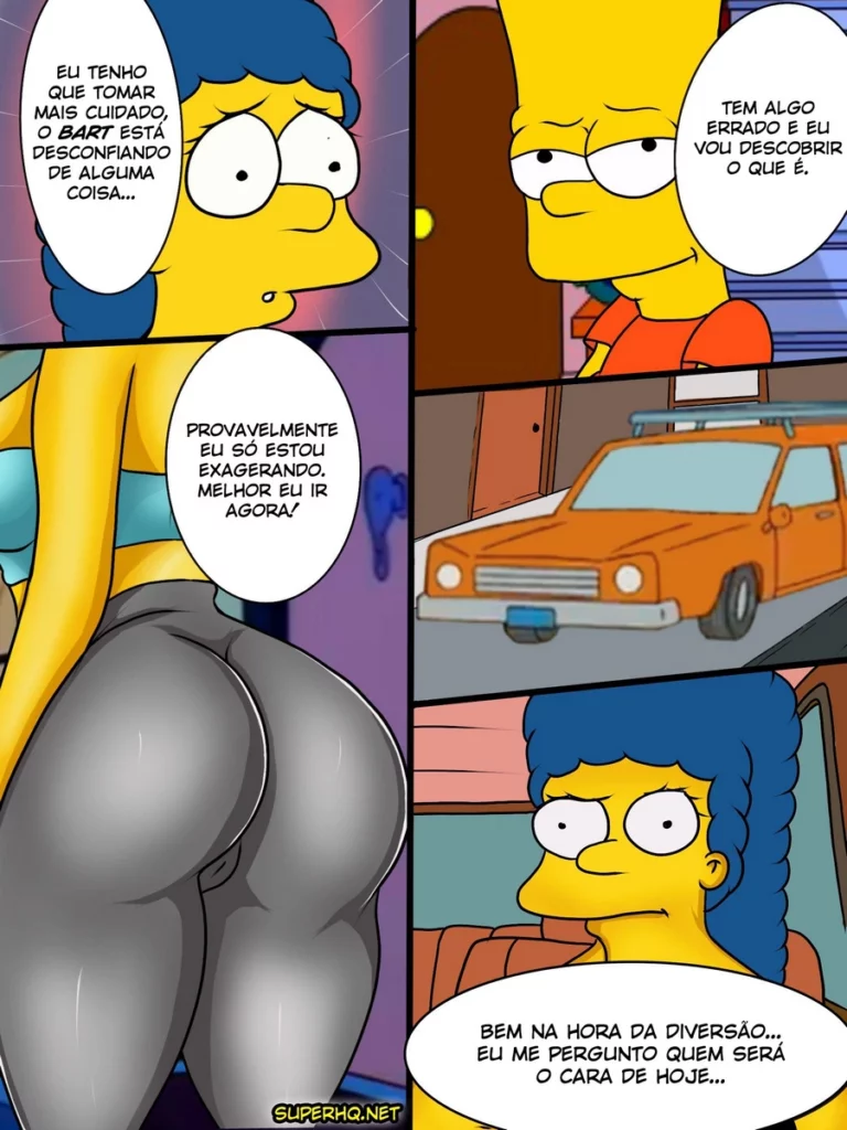 Os Simpsons Porno - Minha mãe é minha Escrava