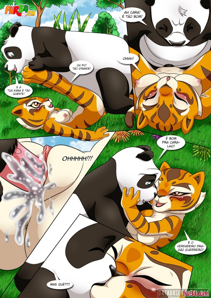 Kung Fu Panda Hentai - A tigresa está no cio