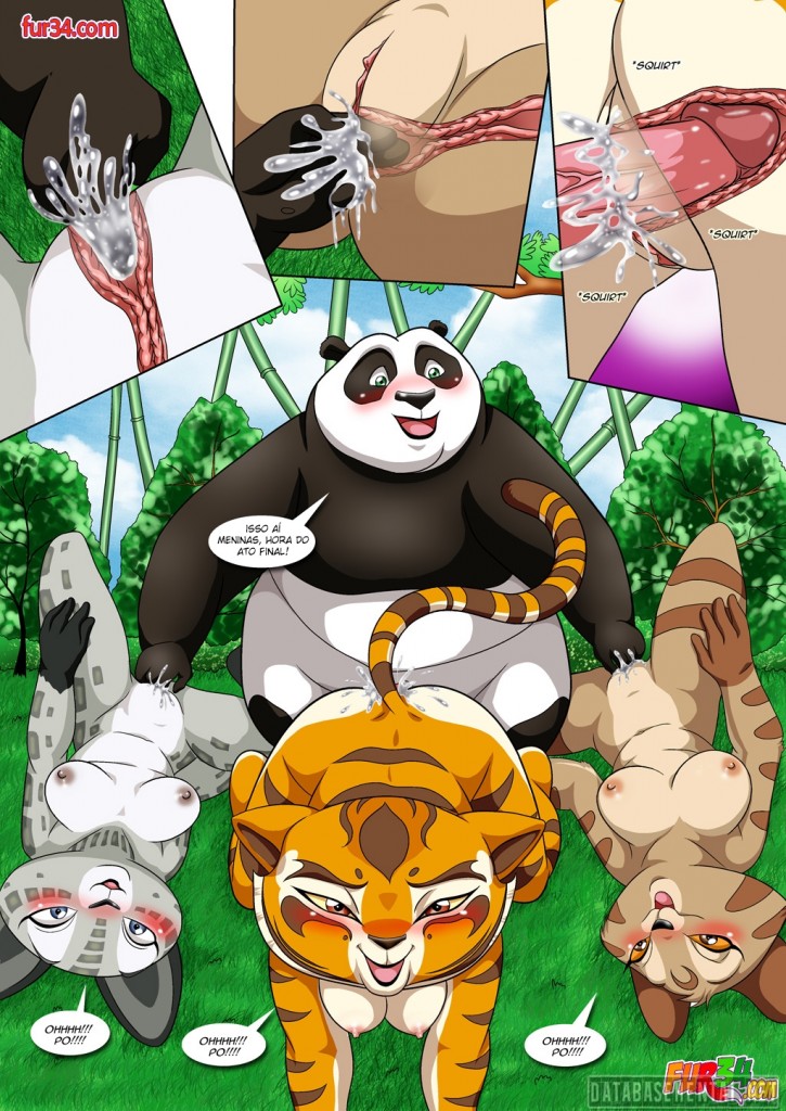 Kung Fu Panda Hentai - A tigresa está no cio