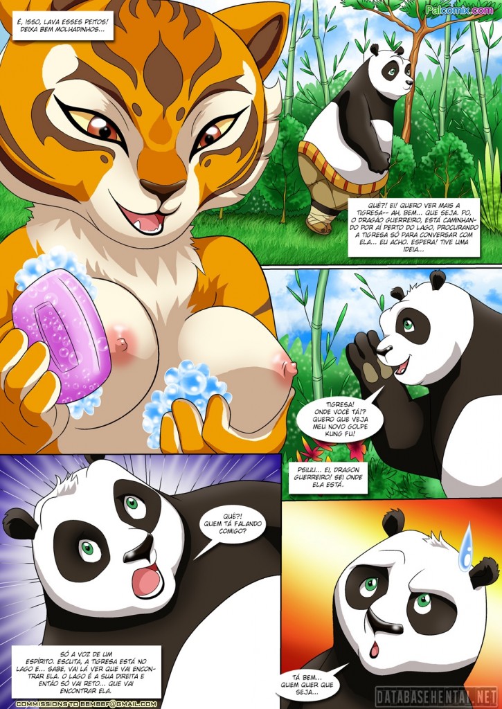 Kung Fu Panda Hentai - A tigresa está no cio