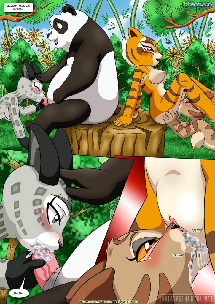 Kung Fu Panda Hentai - A tigresa está no cio