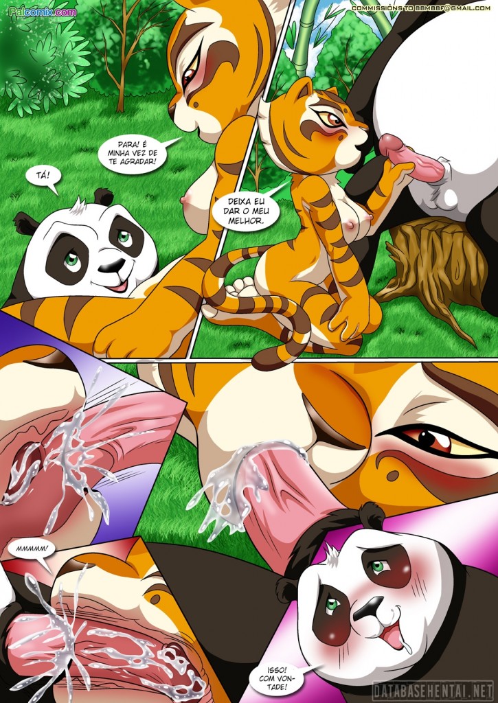 Kung Fu Panda Hentai - A tigresa está no cio