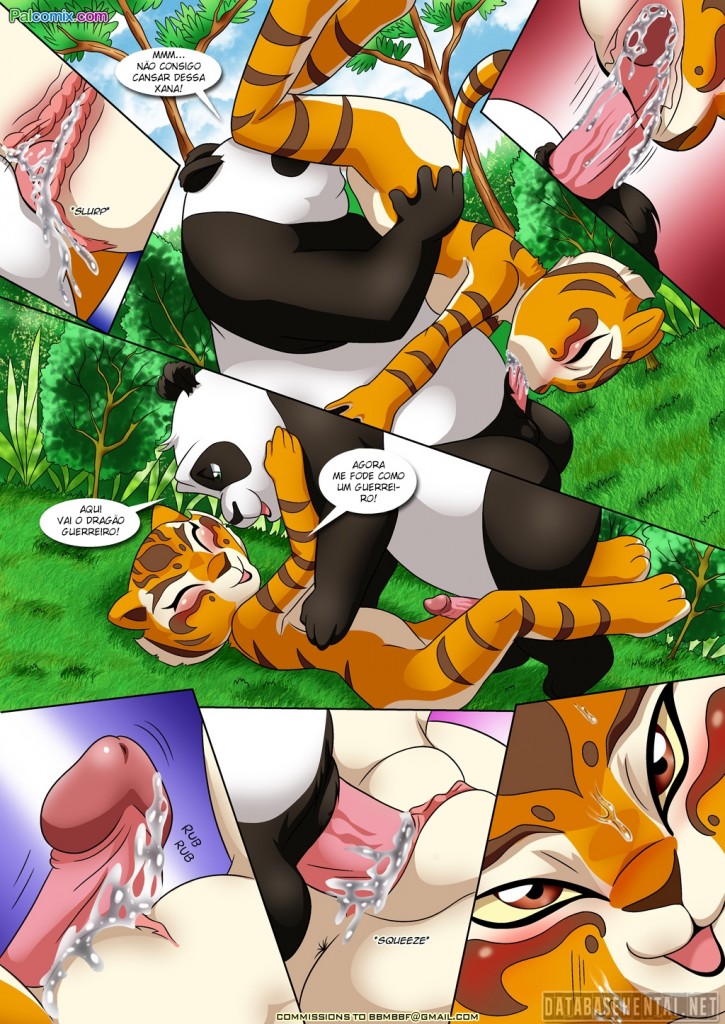 Kung Fu Panda Hentai - A tigresa está no cio