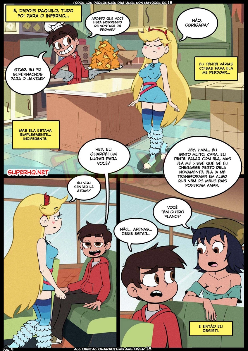 Star vs The Forces Hentai - Reconquistando o tesão