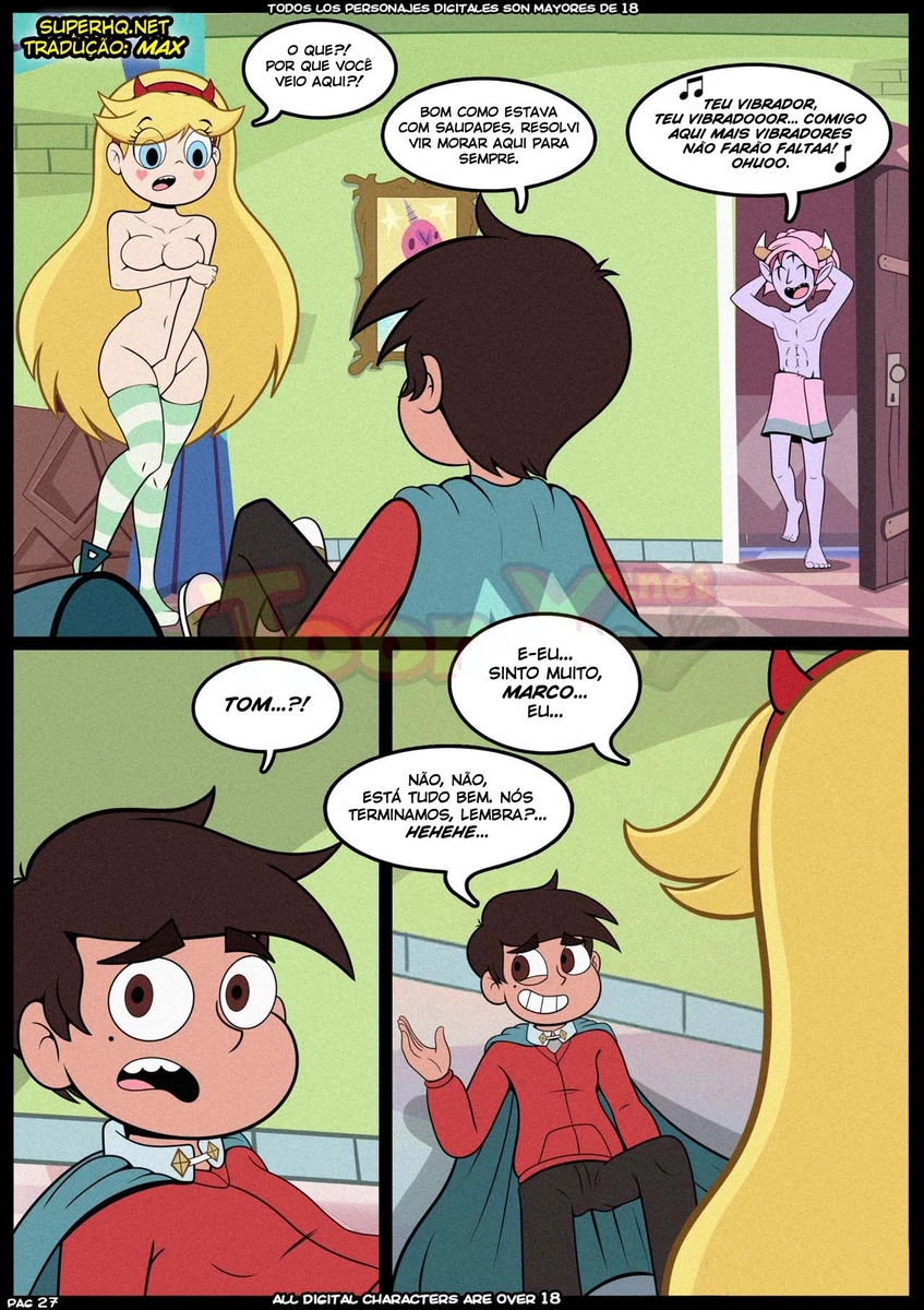 Star vs The Forces Hentai - Reconquistando o tesão