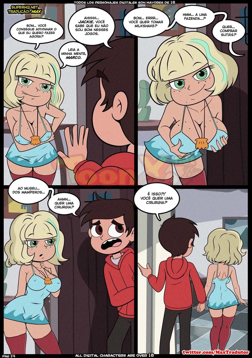 Star vs The Forces Hentai - Reconquistando o tesão