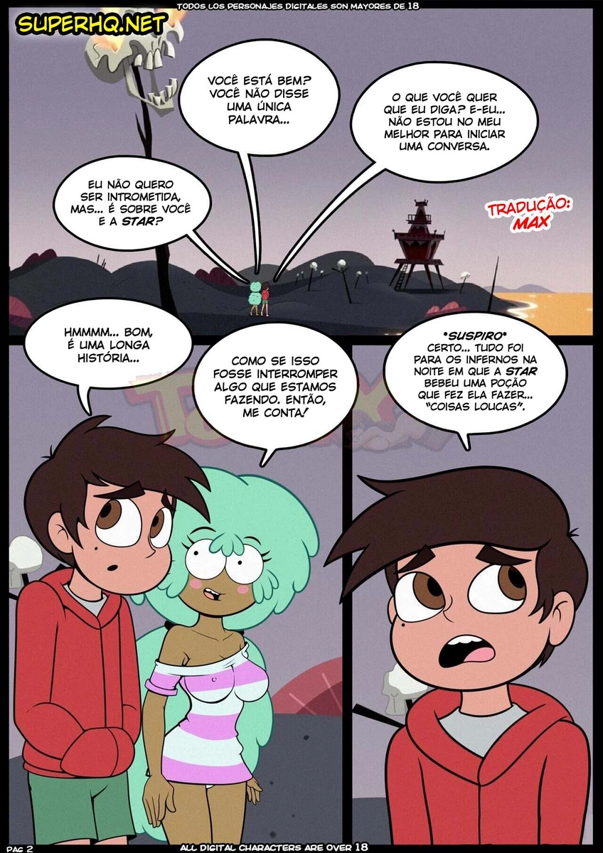 Star vs The Forces Hentai - Reconquistando o tesão